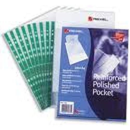 Rexel Reinforced Top Opening Pockets (100) - Image 1