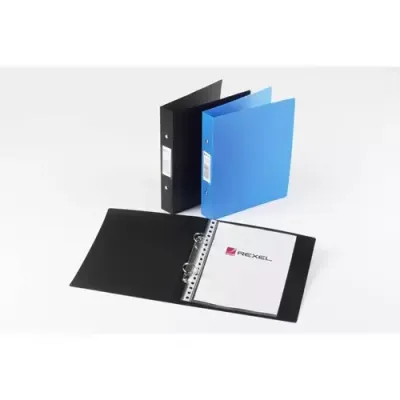Rexel Budget 2 Ring Binder A5 Blue - Thumbnail 2