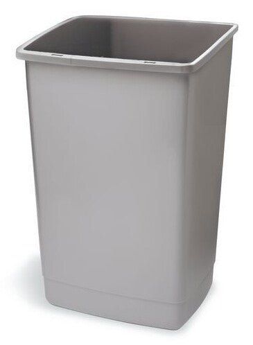 ADDIS 504896 trash can 60 L Rectangular Plastic Grey - Image 1