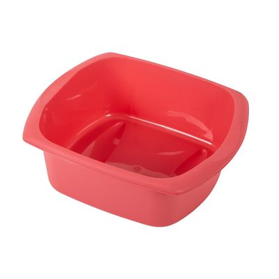 Addis Rectangular Washing Up Bowl Large - Pomegranate
