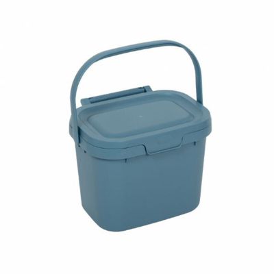 Addis Kitchen Caddy with Lid - Metallic