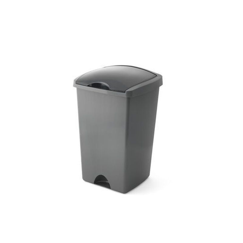 Eco Pedal Bin 40L - Black - Image 1