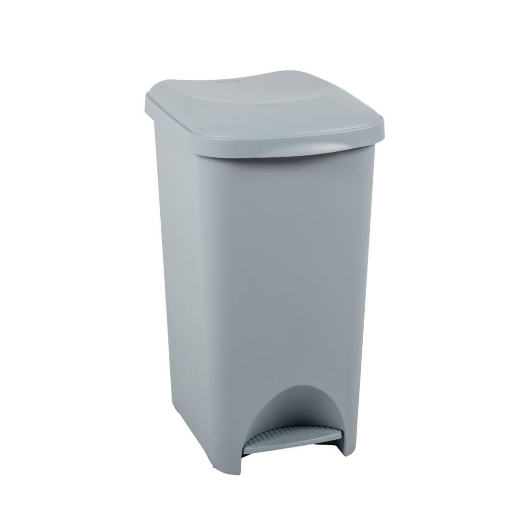 Eco Pedal Bin 40L - Grey - Image 1