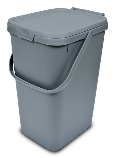 ADDIS 519226 trash can 18 L Rectangular Grey