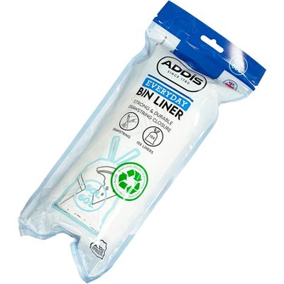 Addis Drawstring Bin Liner 50-60L 15 Liners 520093