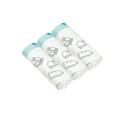 Addis Drawstring Bin Liner 50-60L 15 Liners Per Roll Pack of 3 520094