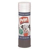 Pritt Original Glue Stick Sustainable Long Lasting Strong Adhesive Solvent Free Value Pack 43g (Pack 24) - 1564148