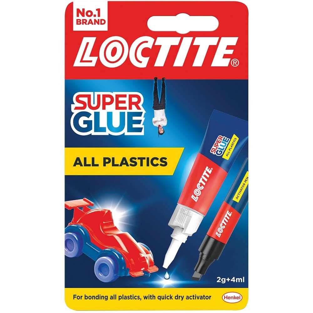 Loctite 2631378 Super Glue All Plastics Pen 2G + 4Ml Tube - Image 1