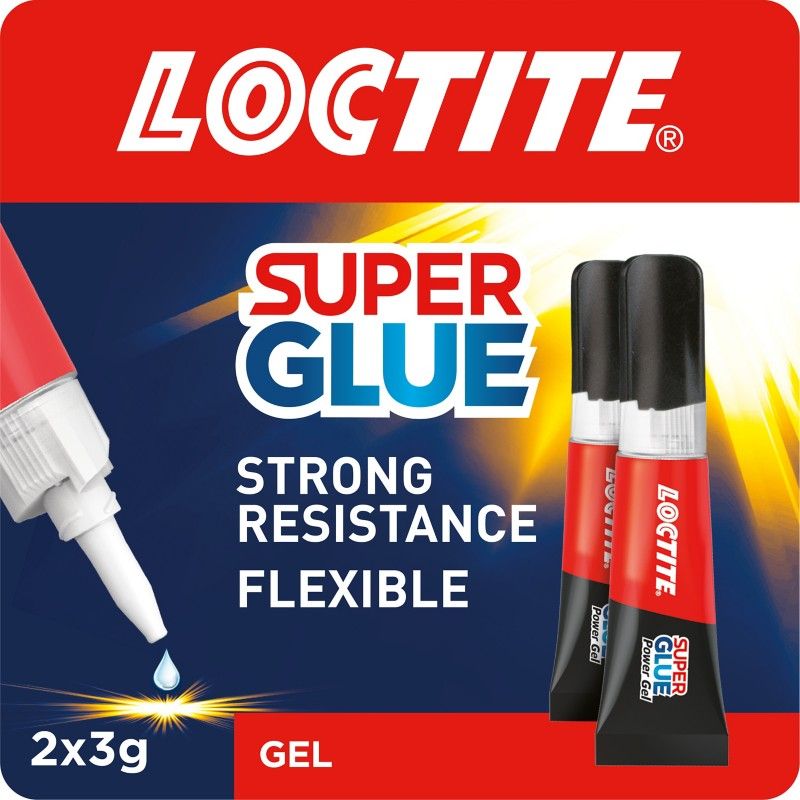 Loctite 2633679 Super Glue Power Gel Tube 2 X 3G - Image 1