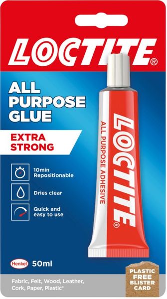 Loctite All Purpose Glue 50ml - 2996557