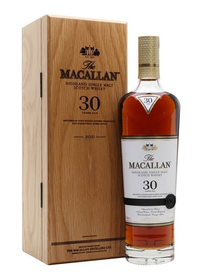 The Macallan 30 Year Old Sherry Oak Single Malt Scotch Whisky (2023 Release), 70 cl
