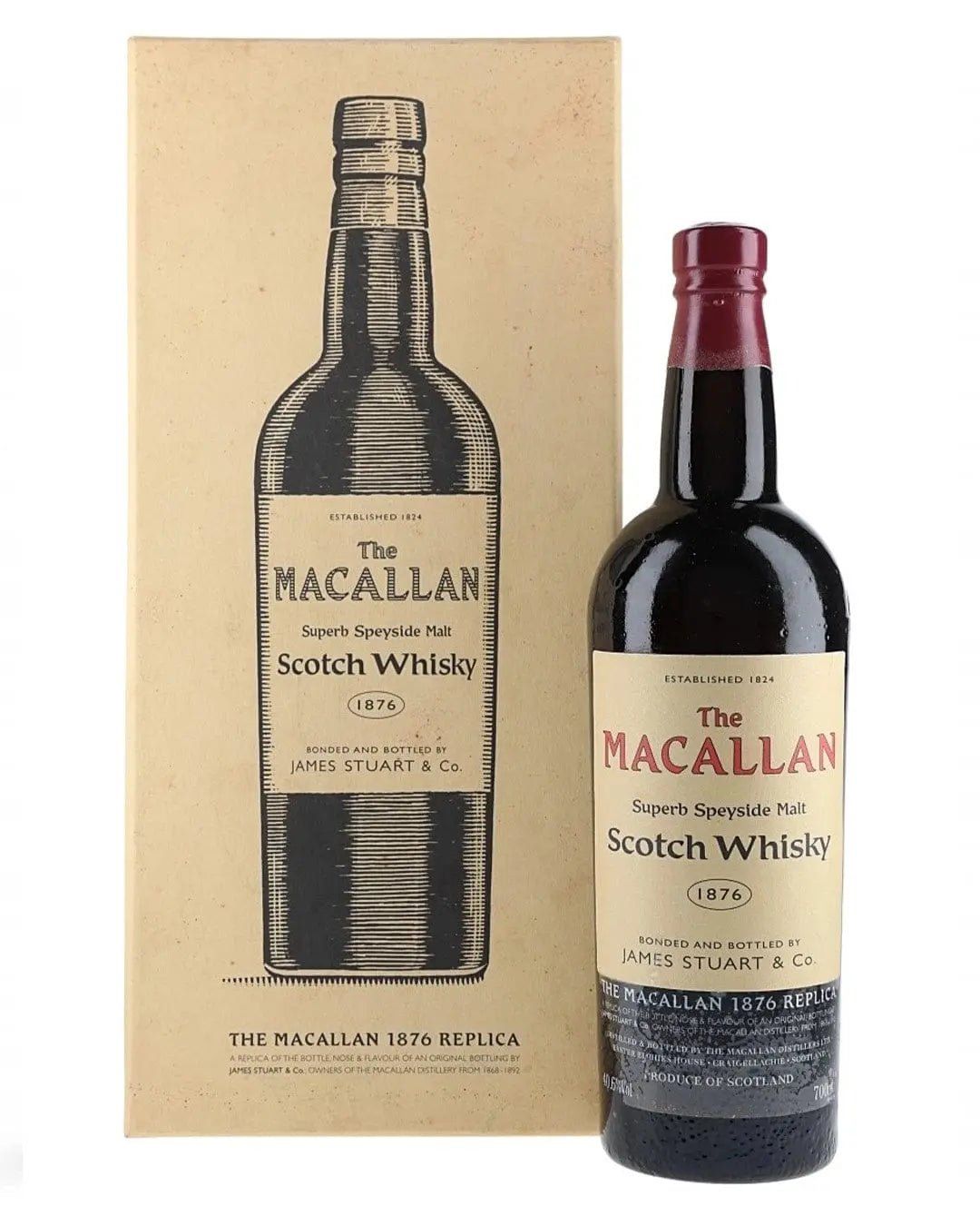 Macallan 1876 Replica Speyside Single Malt Scotch Whisky - Image 1