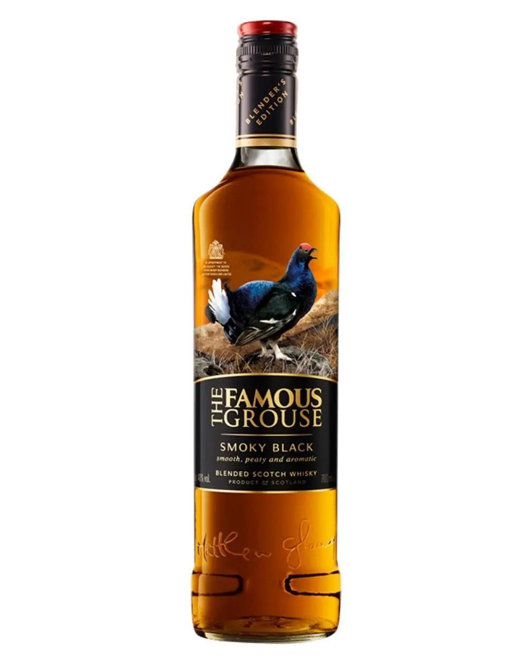 The Famous Grouse Smoky Black Blended Scotch Whisky, 70 cl - Image 1