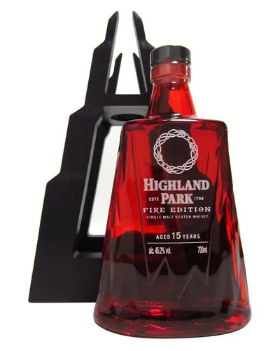 Highland Park Fire 15 Year Old Island Single Malt Scotch Whisky