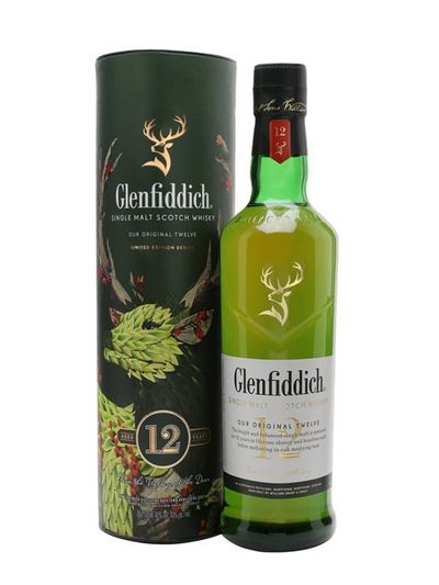 Glenfiddich 12 Year Old Speyside Single Malt Scotch Whisky