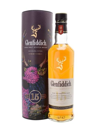 Glenfiddich 15 Year Old Solera Speyside Single Malt Scotch Whisky - Thumbnail 2