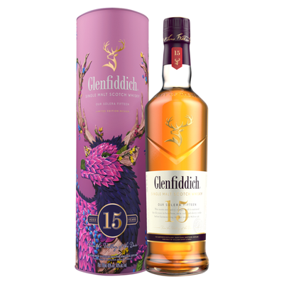 Glenfiddich 15 Year Old Solera Speyside Single Malt Scotch Whisky