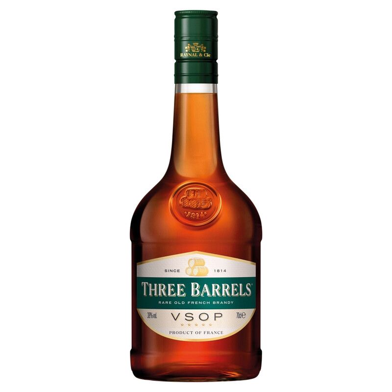 Three Barrels VSOP Brandy - Image 1