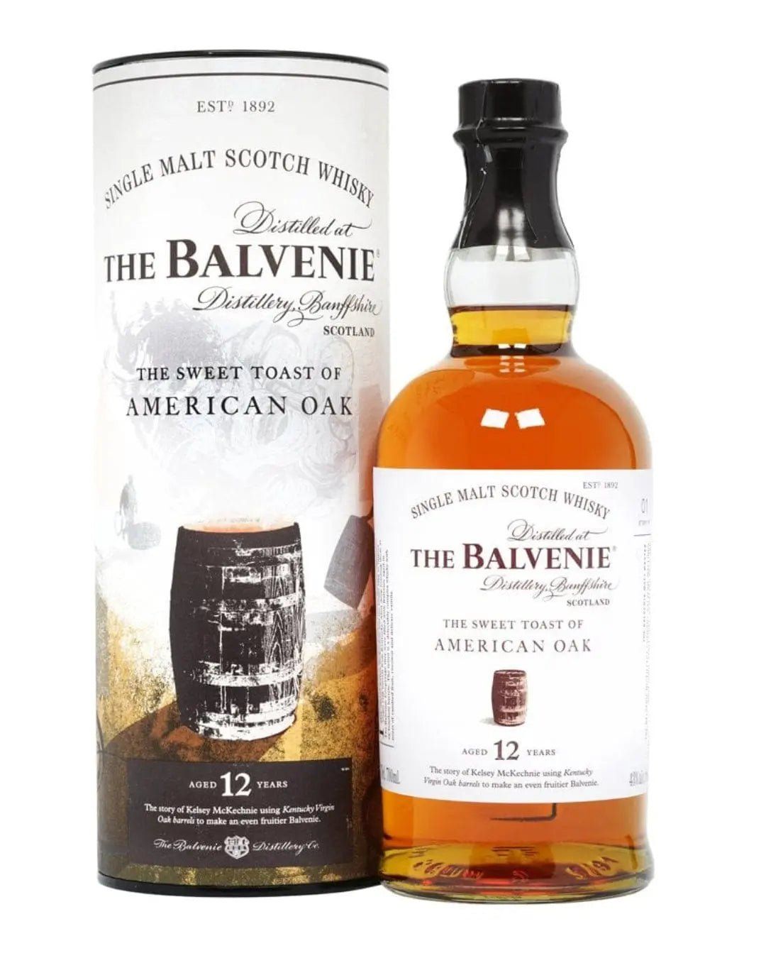 Balvenie 12 Year Old / Sweet Toast Of American Oak Speyside Whisky - Image 1