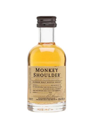 Monkey Shoulder Miniature Blended Malt Scotch Whisky
