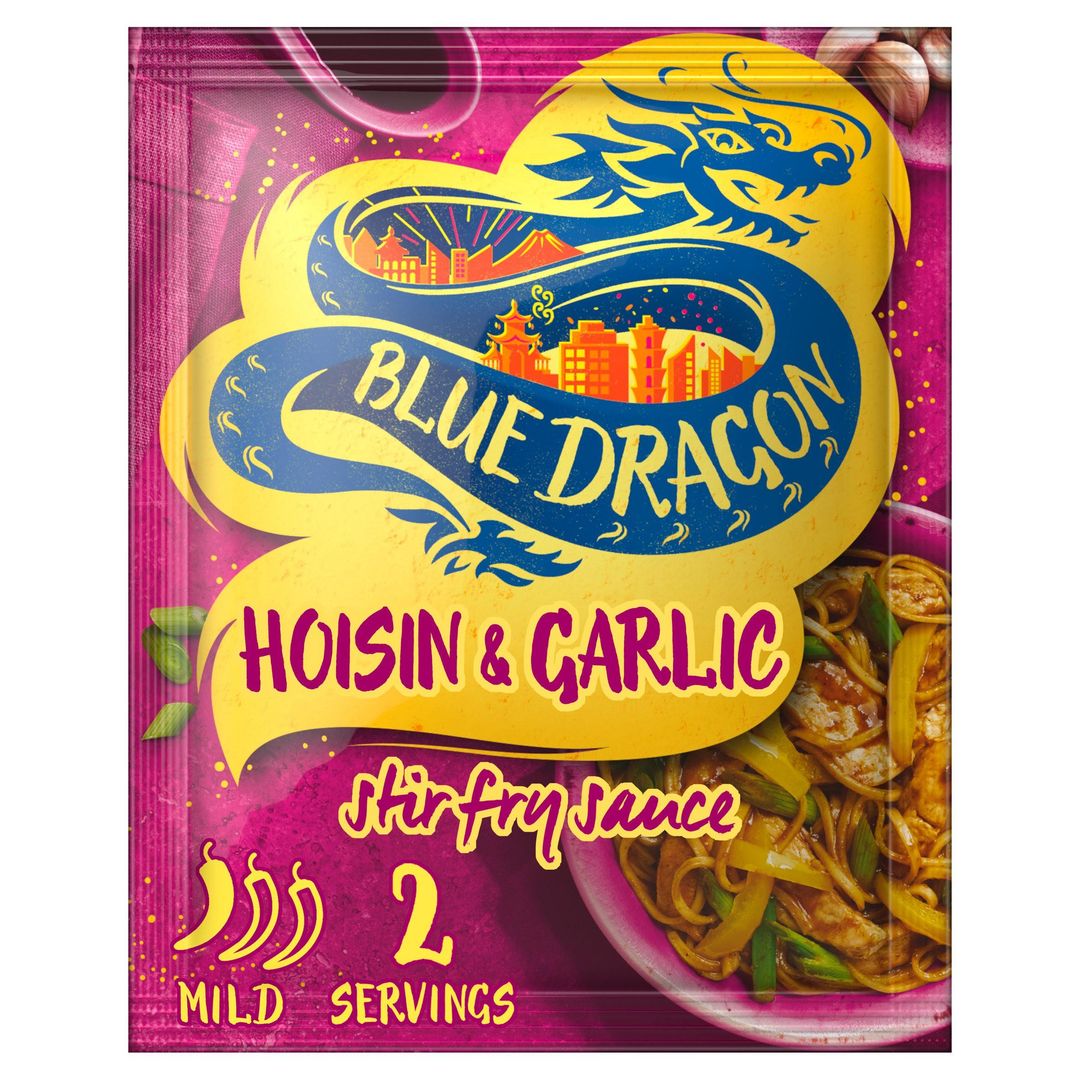 Blue Dragon Hoisin and Garlic Stir Fry Sauce 120g - Image 1