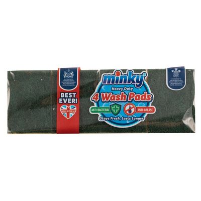 Minky Heavy Duty Sponge Scourers