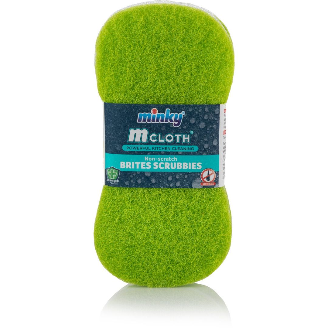 Minky M Cloth Non Scratch Brites Scrubbies - Image 1