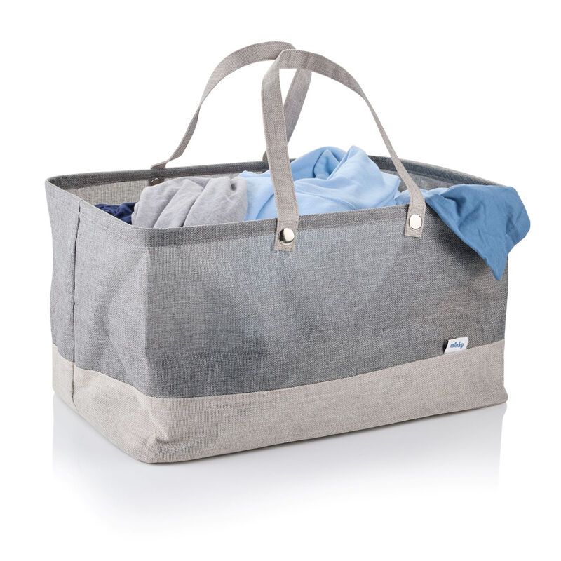 MINKY VH70395110 Collapsible Fabric Water-Resistant Laundry Bag - Image 1