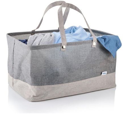 MINKY VH70395110 Collapsible Fabric Water-Resistant Laundry Bag - Thumbnail 2