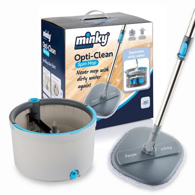 Opti Clean Spin Mop - Grey
