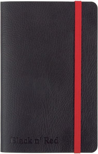 Oxford Black N Red Business Journal A6 Soft Cover Ruled & Numbered 144 Pages 400051205