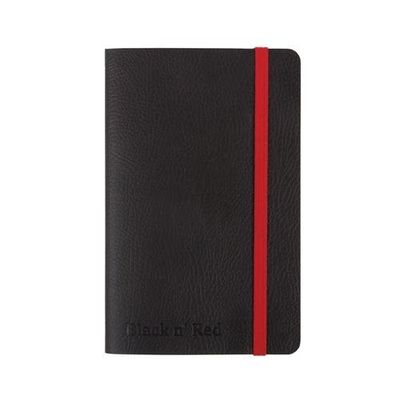 Oxford Black N Red Business Journal A6 Soft Cover Ruled &amp; Numbered 144 Pages 400051205 - Thumbnail 2