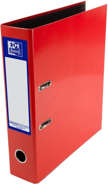 Elba Lever Arch File A4 70mm Spine Laminated Paper On Board Red 400107431