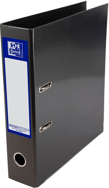 Elba Classy Lever Arch File Laminated Paper on Board A4 70mm Spine Width Black 400107435