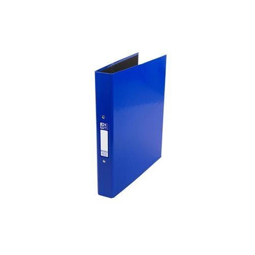 Elba Ring Binder A4 Laminated Paper On Board 30mm Spine 25mm Capacity 2 O-Ring Blue 400107358 - Image 1