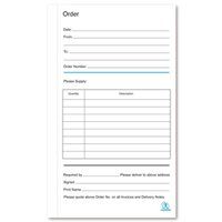 Challenge Duplicate Order Book 210x130mm Card Cover 100 Sets (Pack 5) 100080400 - Image 1