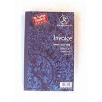 Challenge Duplicate Invoice Book 210x130mm Card Cover With VAT 100 Sets (Pack 5) 100080412