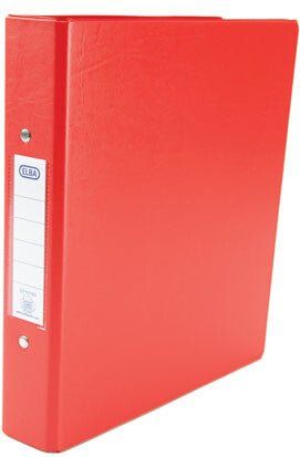 Elba 100082444 ring binder A5 Red