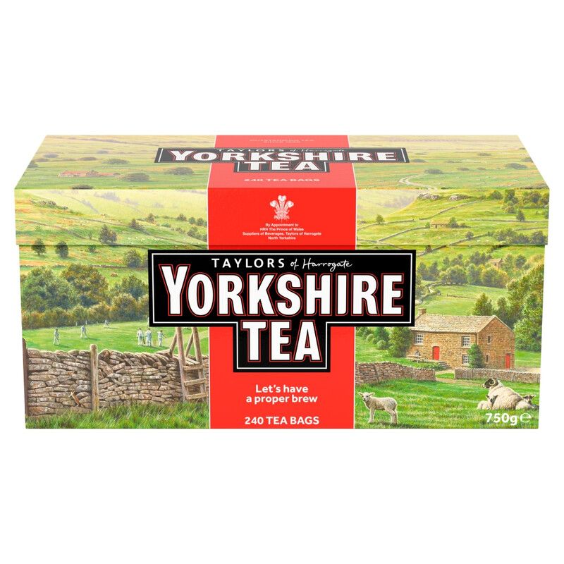 Yorkshire Tea 240 Tea Bags 750g - Image 1
