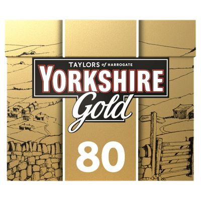 Taylors of Harrogate Yorkshire Gold 80 Tea Bags 250g - Thumbnail 2