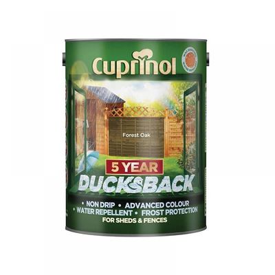 Cuprinol Ducksback 5L Forest Oak