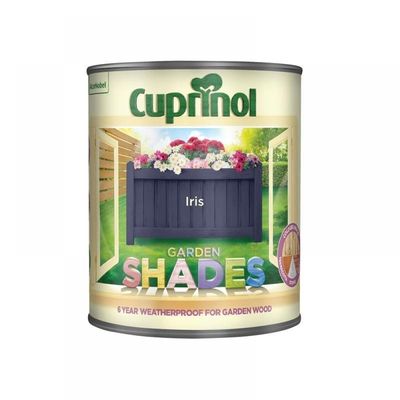 Cuprinol Garden Shade Quick Drying Woodstain 1L Iris