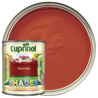 Cuprinol 5092559 Garden Shades Terracotta 1 Litre