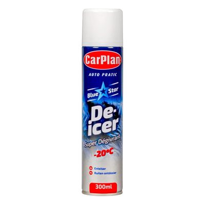 CarPlan Blue Star De-Icer 300ml Aerosol