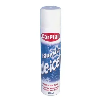 CarPlan Blue Star De-Icer 300ml Aerosol - Thumbnail 2