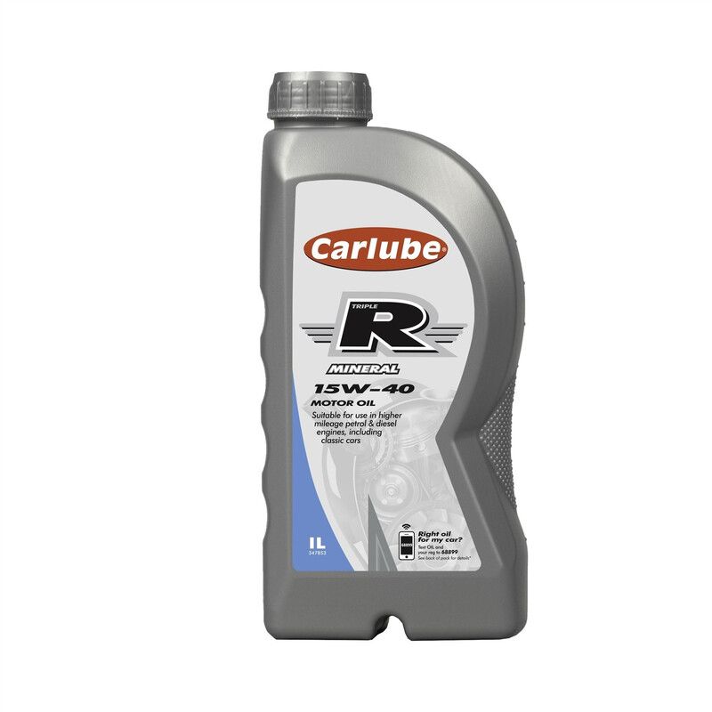 Carlube XRH001 Triple R 15W-40 High Mileage Oil 1 Litre - Image 1