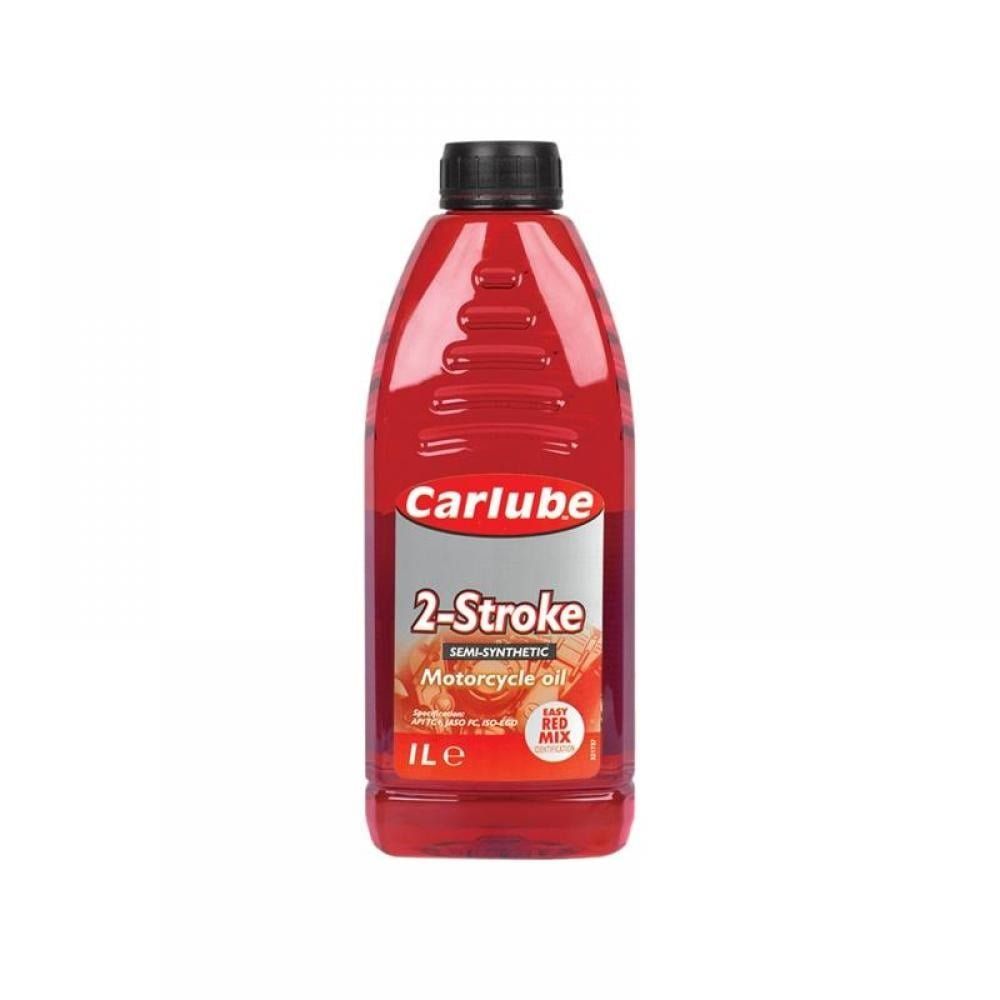Carlube 2-Stroke Semi-Synthetic Motorcycle Oil 1L - Image 1