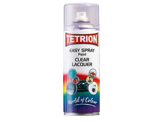 Carplan, Easy Spray Clear Lacquer, 400ml, Acrylic - White