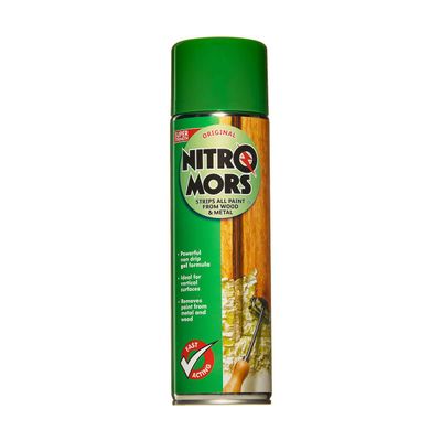 Nitromors NPV500 All-Purpose Paint & Varnish Remover 500Ml Aerosol