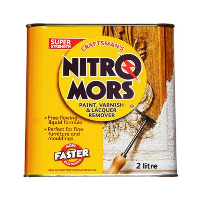 Nitromors NCM002 Craftsmanfts Paint Varnish & Lacquer Remover 2 Litre